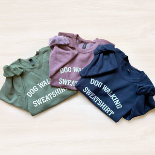 Poppy & Lou - Dog Walking Sweatshirt - NEW colors!