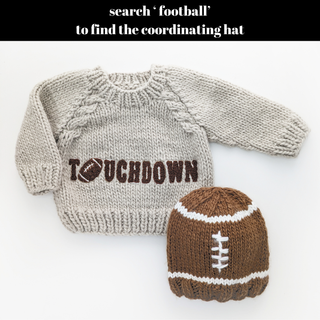 Huggalugs - Touchdown Football Sweater for Baby & Toddler