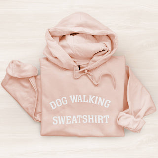 Poppy & Lou - Dog Walking Sweatshirt — Cream & Blush
