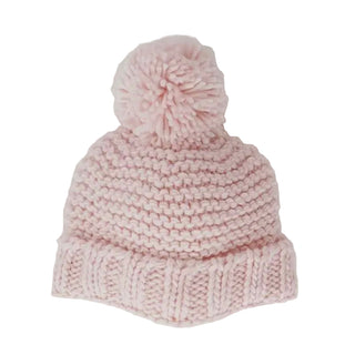 Blush Pom Pom Beanie Hat Baby & Kids~(pre- order Ships Sept. 2nd) FREE SHIPPING!!