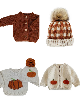 Chili Garter Stitch Cardigan Sweater Baby & Toddler- (pre- order ships Sept. 2nd) FREE SHIPPING!!