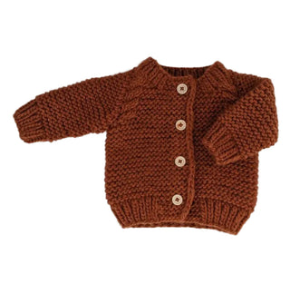 Chili Garter Stitch Cardigan Sweater Baby & Toddler- (pre- order ships Sept. 2nd) FREE SHIPPING!!