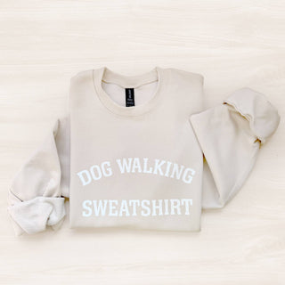 Poppy & Lou - Dog Walking Sweatshirt — Cream & Blush
