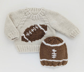 Football Sweater & HAT( sold separately)For Baby & Toddler ~ (pre-order ships Sept. 2nd) Free Shipping