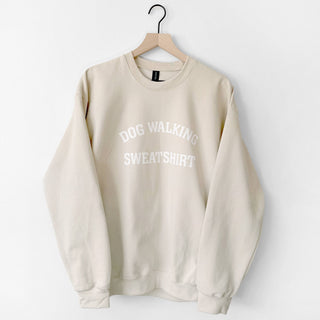 Poppy & Lou - Dog Walking Sweatshirt — Cream & Blush